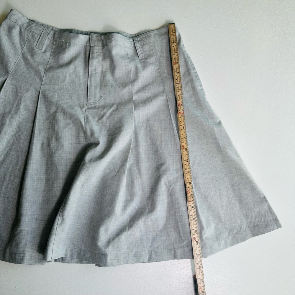 We the Free Free People Pleaded Skirt Gray Size 12 New - Picture 6 of 8